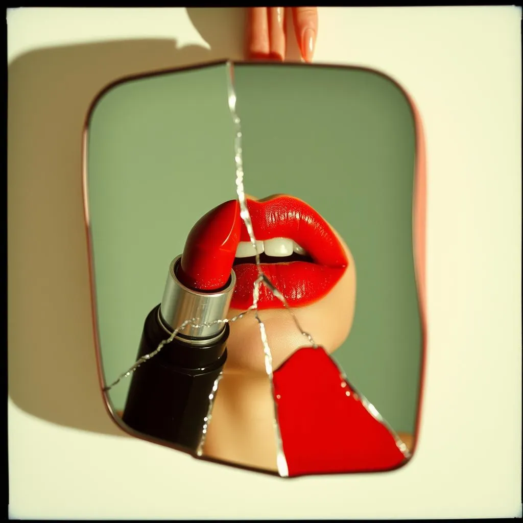 LIPSTICK ON BROKEN MIRRORS