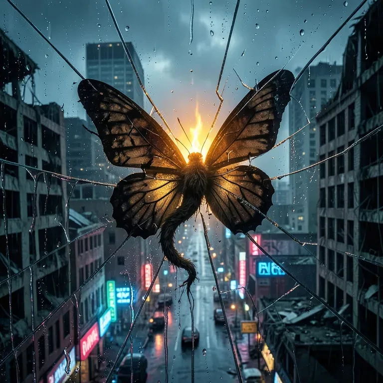Broken wing