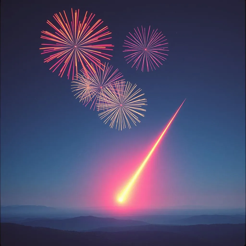 Fireworks in the Sky