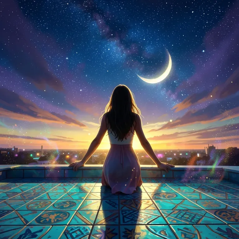 Midnight on the Rooftop