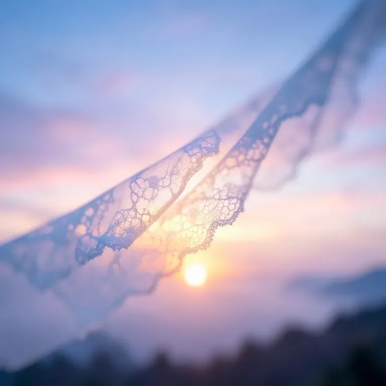 When the veil turns to light