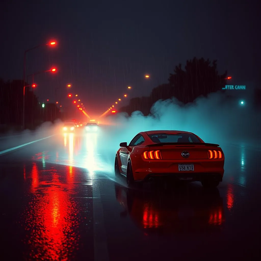 Broken Mustang