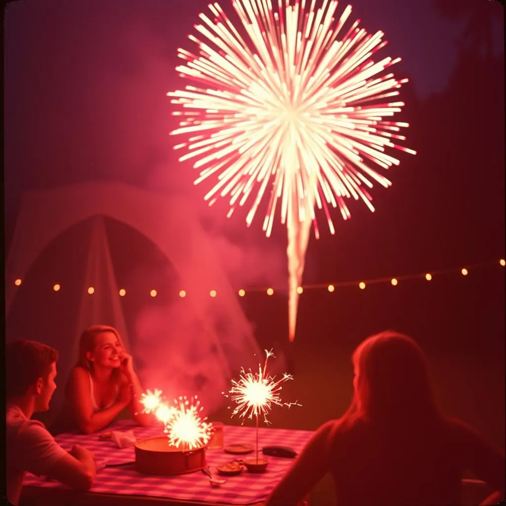 Fireworks in the Sky