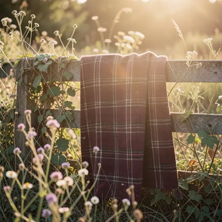 Maroon Plaid 1