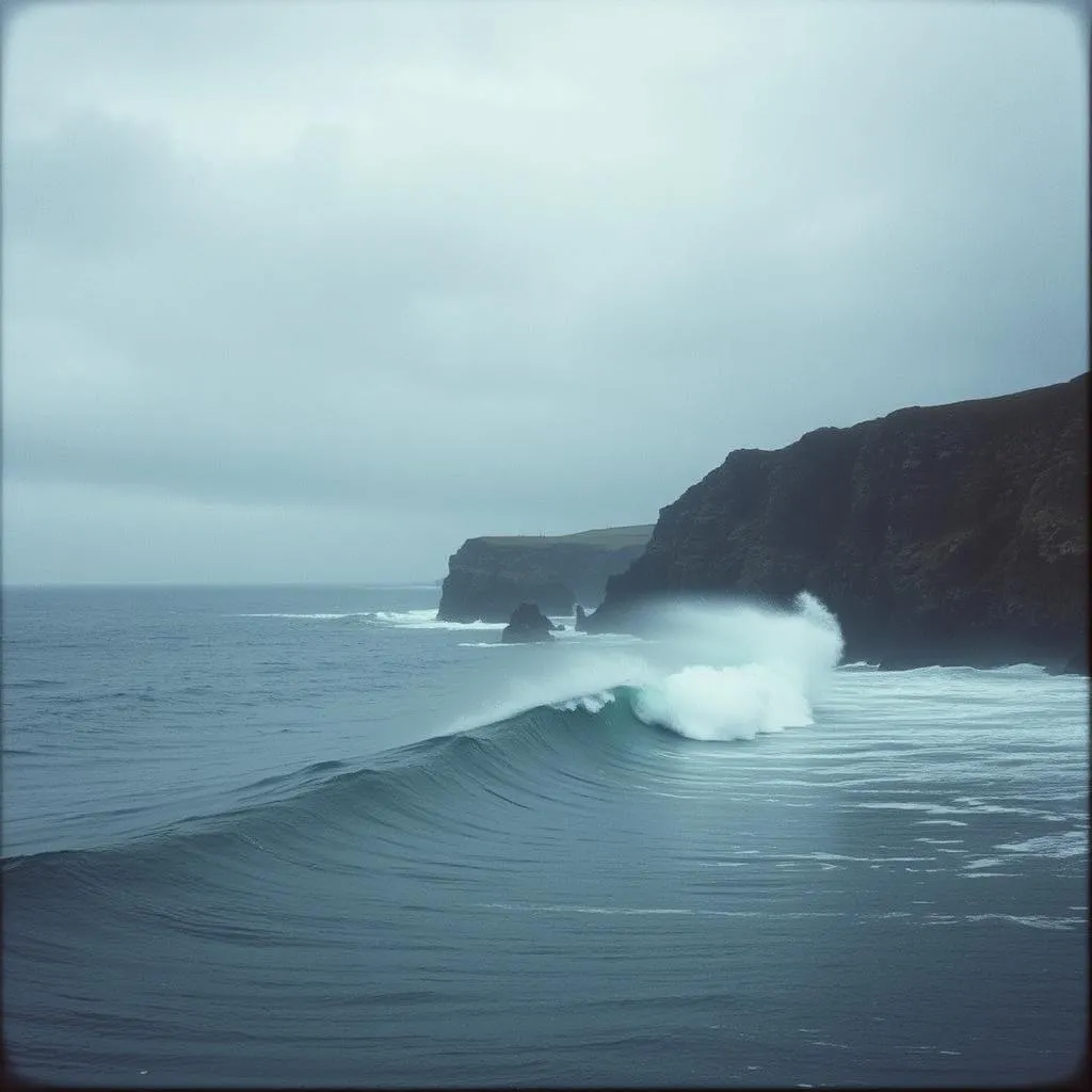 High tide