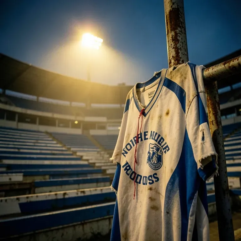 WE BLEED BLUE & WHITE