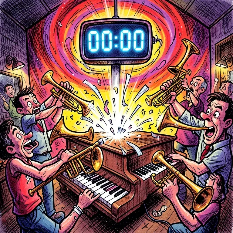 THREE, TWO, ONE… PANIC!