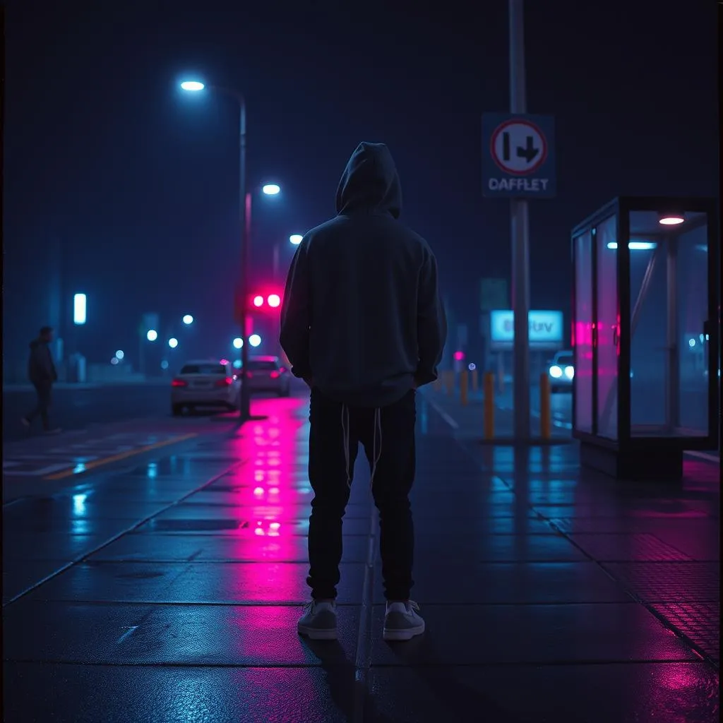 Midnight On My Hoodie