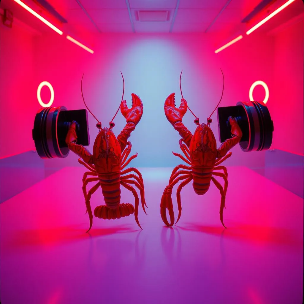 Larry the Lobster's Wild Ride