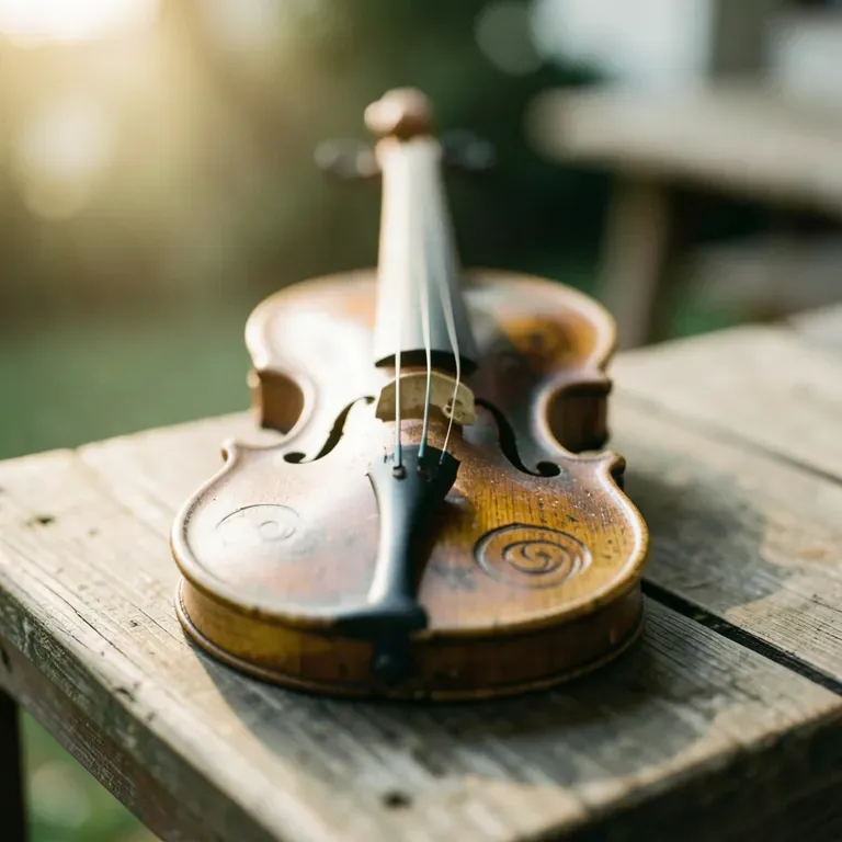 The violin in your hands