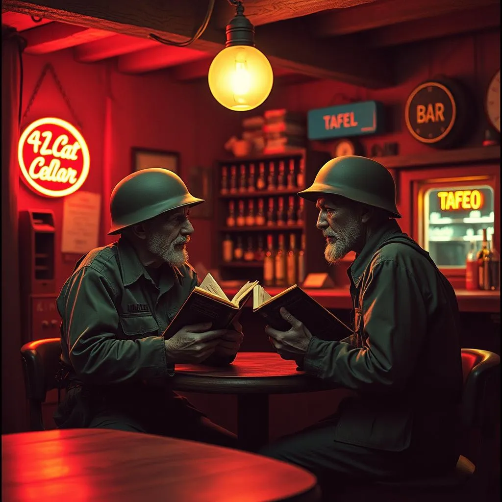 Brothers at the Legion Bar
