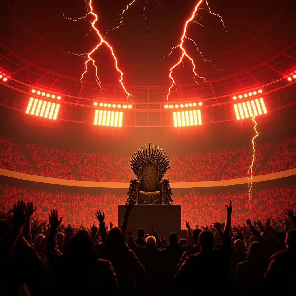 Lightning Made of Fire