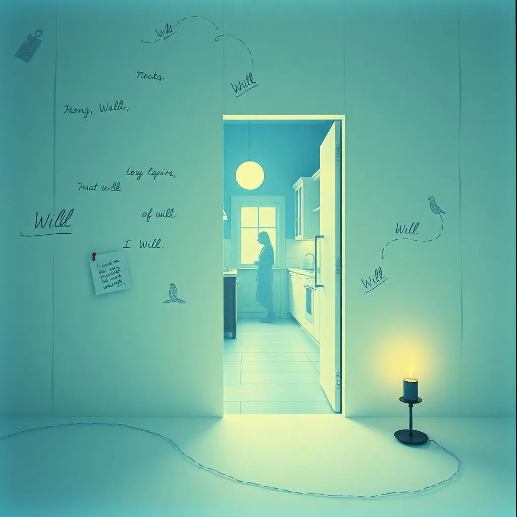 ## Title: The Ghost of a Verb