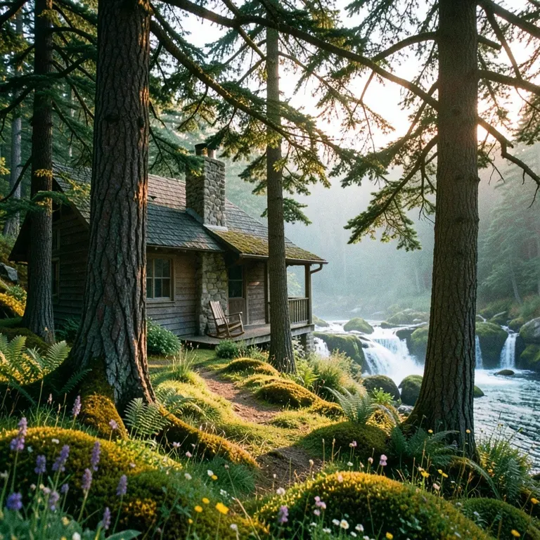 The cabin