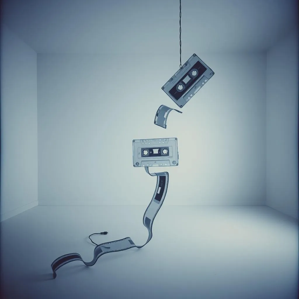 Broken tape