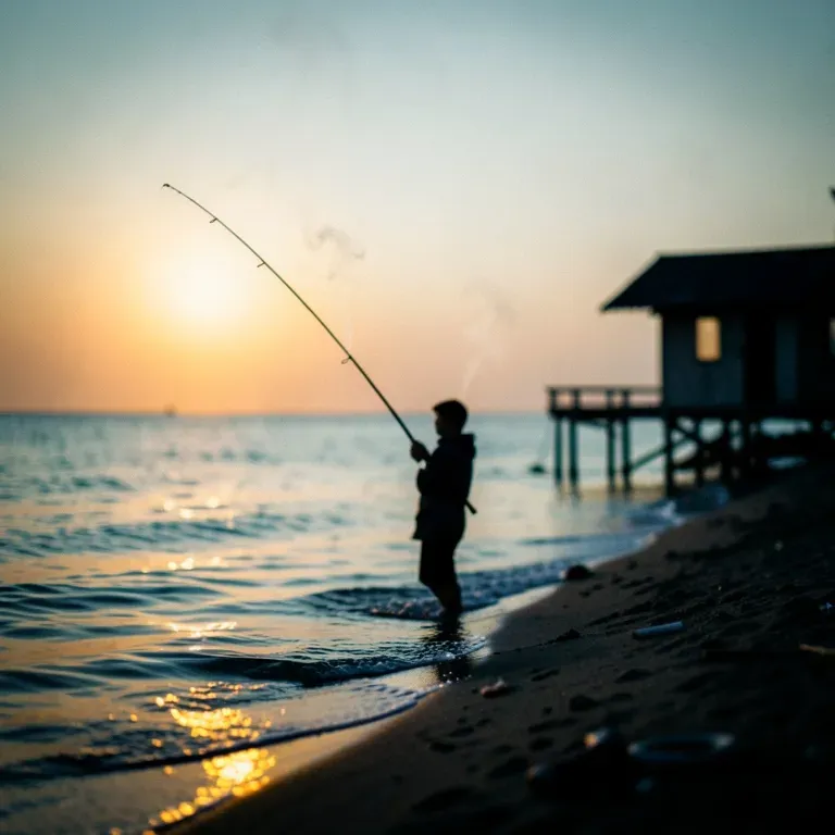 Feet in the Sand, Pole in the Water