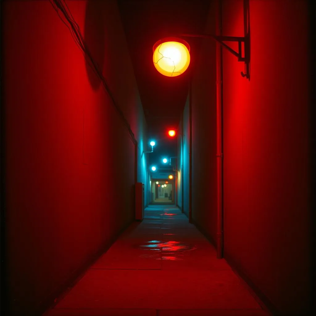Cracked Streetlight Serenade