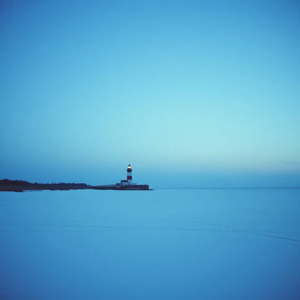 Frozen Shoreline