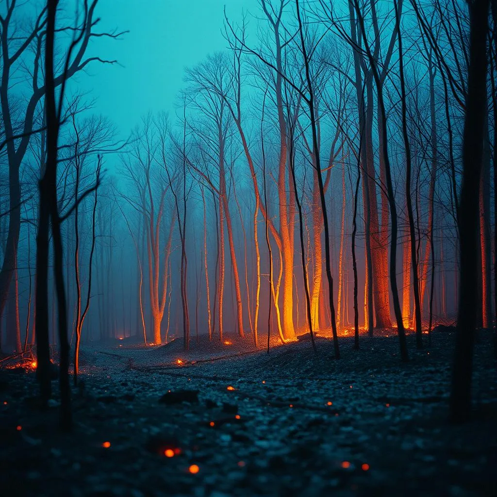 Ashes in the wind