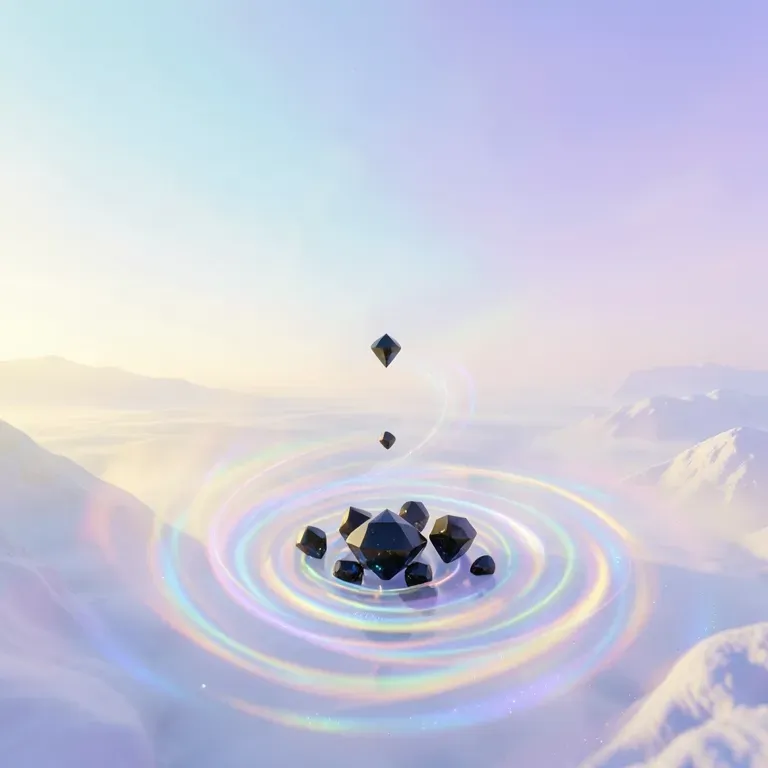 Rainbow of Black Diamonds