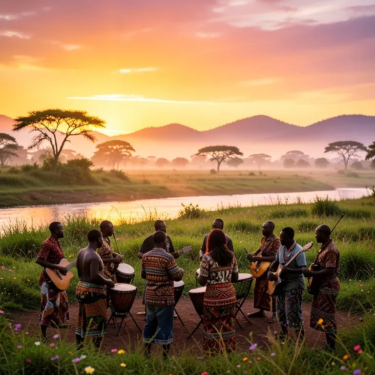 Sunrise in Zambia