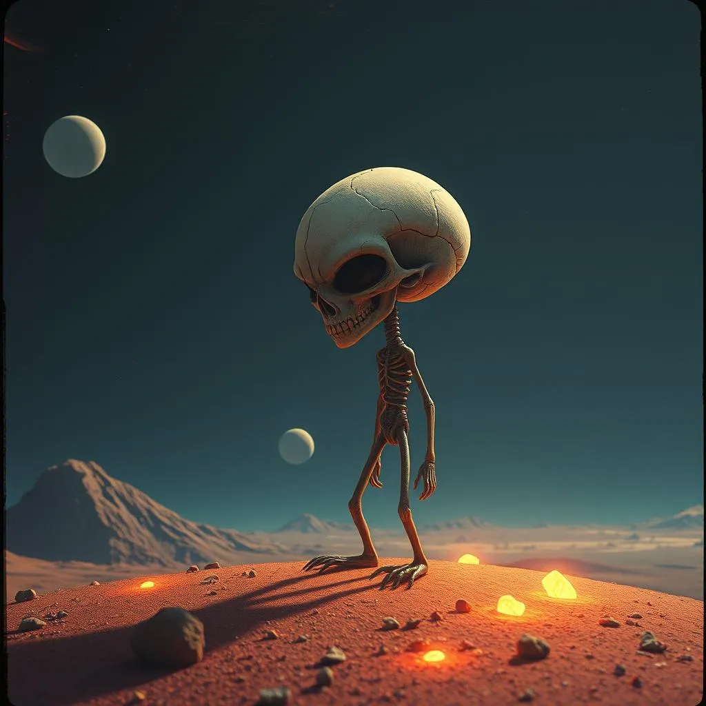 Cracked Skull, Unbreakable Will (Allen the Alien)