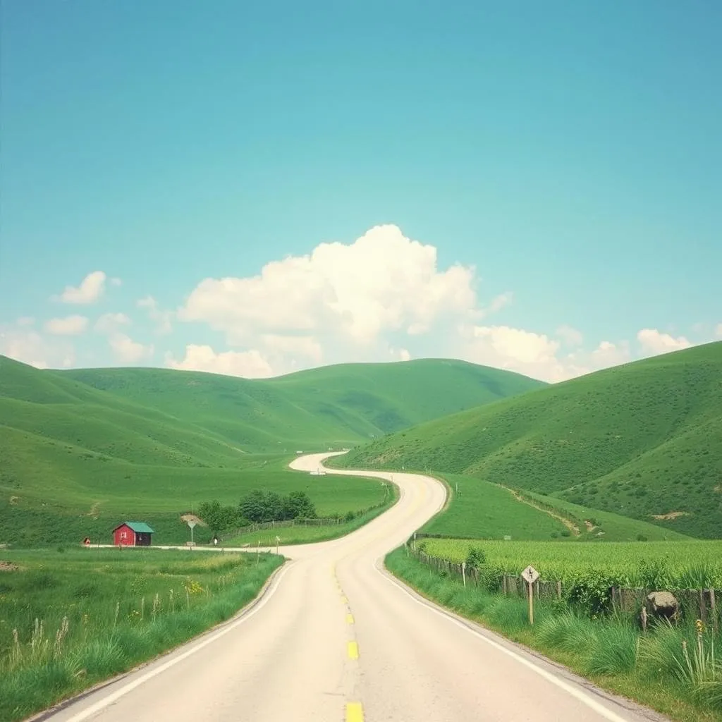 On the road DIA I Dream version