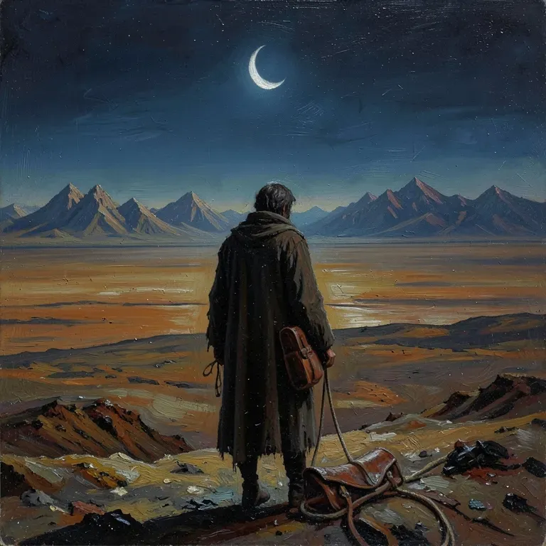 A man hides when he cries