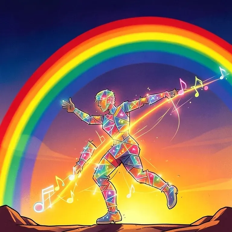 THROUGH THE RAINBOW.