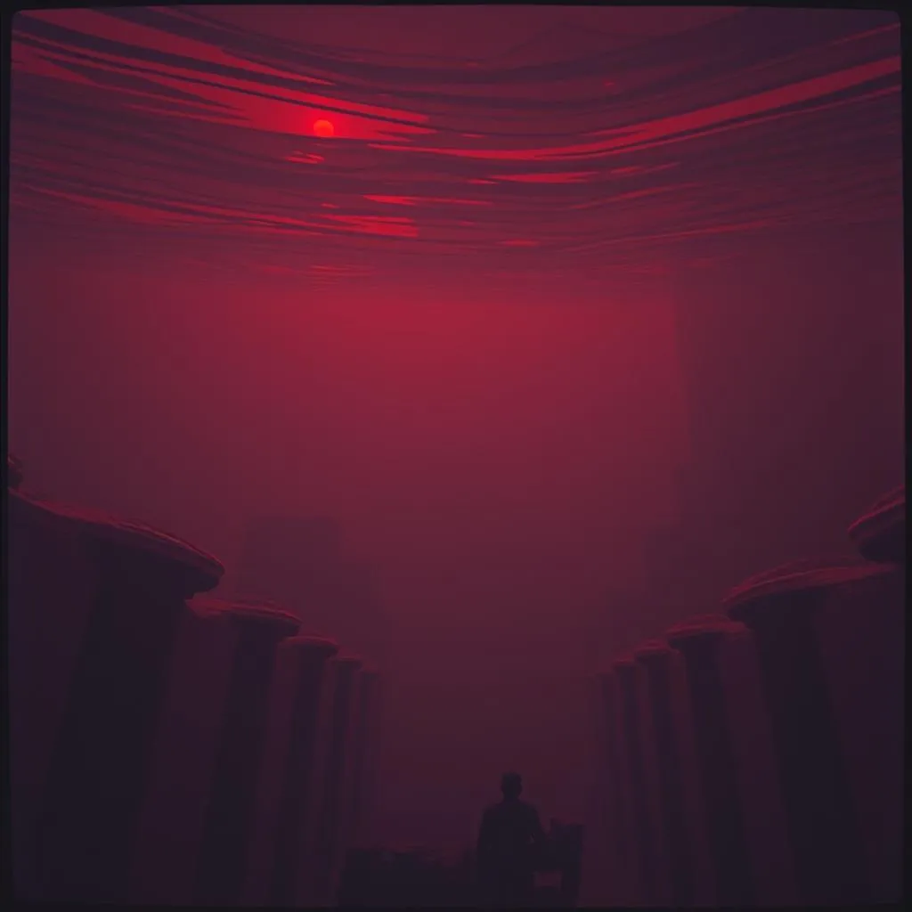 Drowned in blood