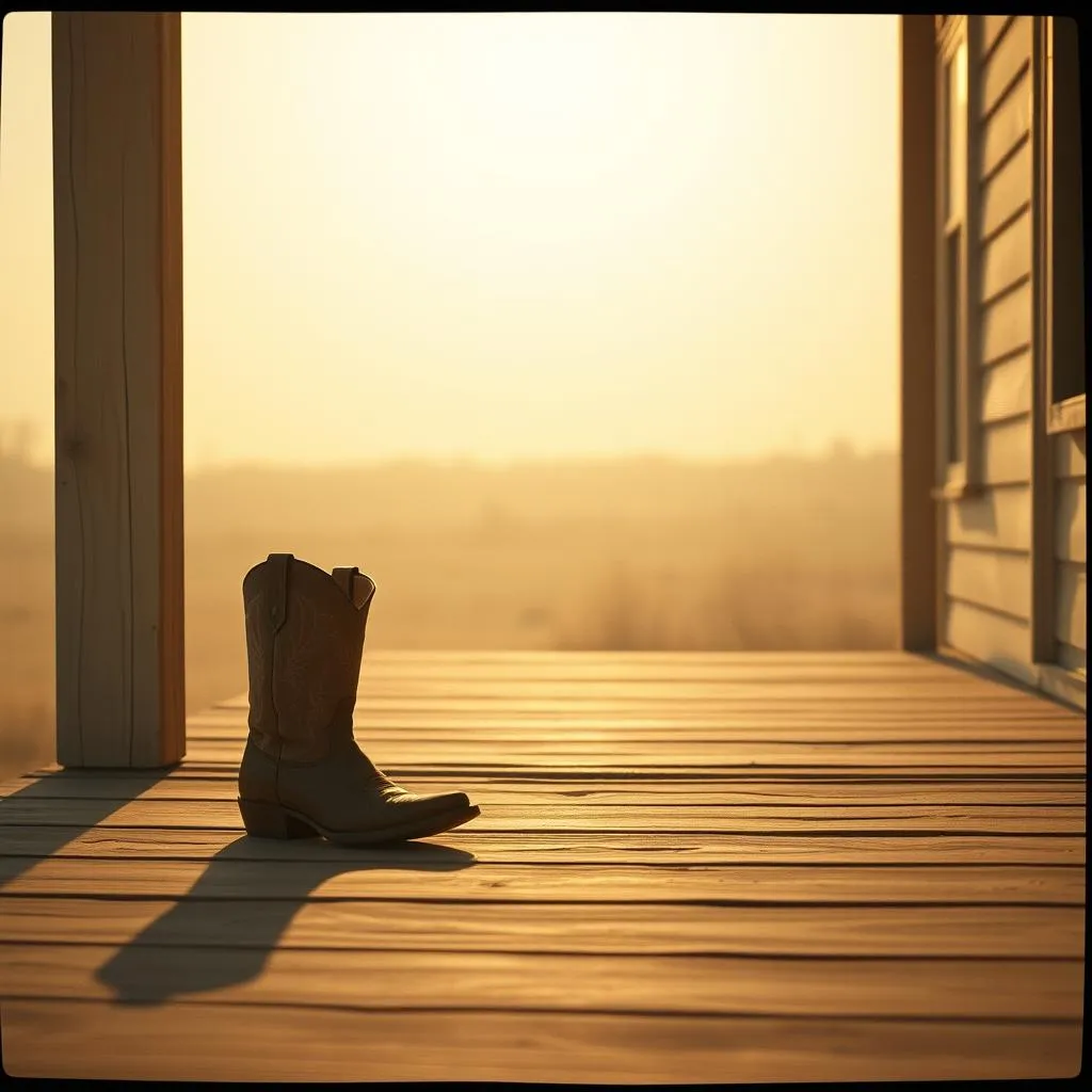 Dust on my boots