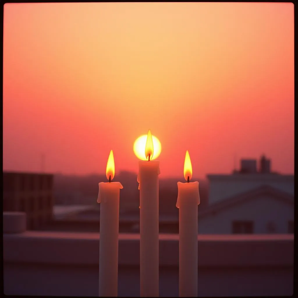 Rooftop Sunset