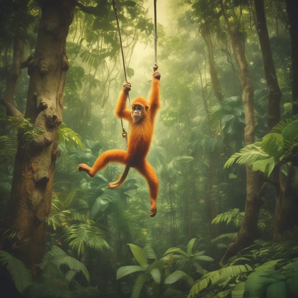ORANGE MONKEY