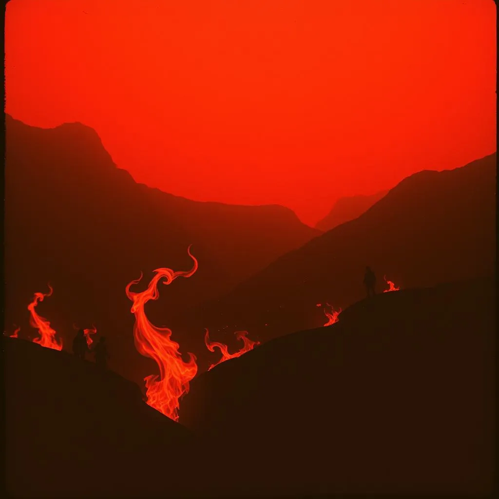 Fiery Shadows