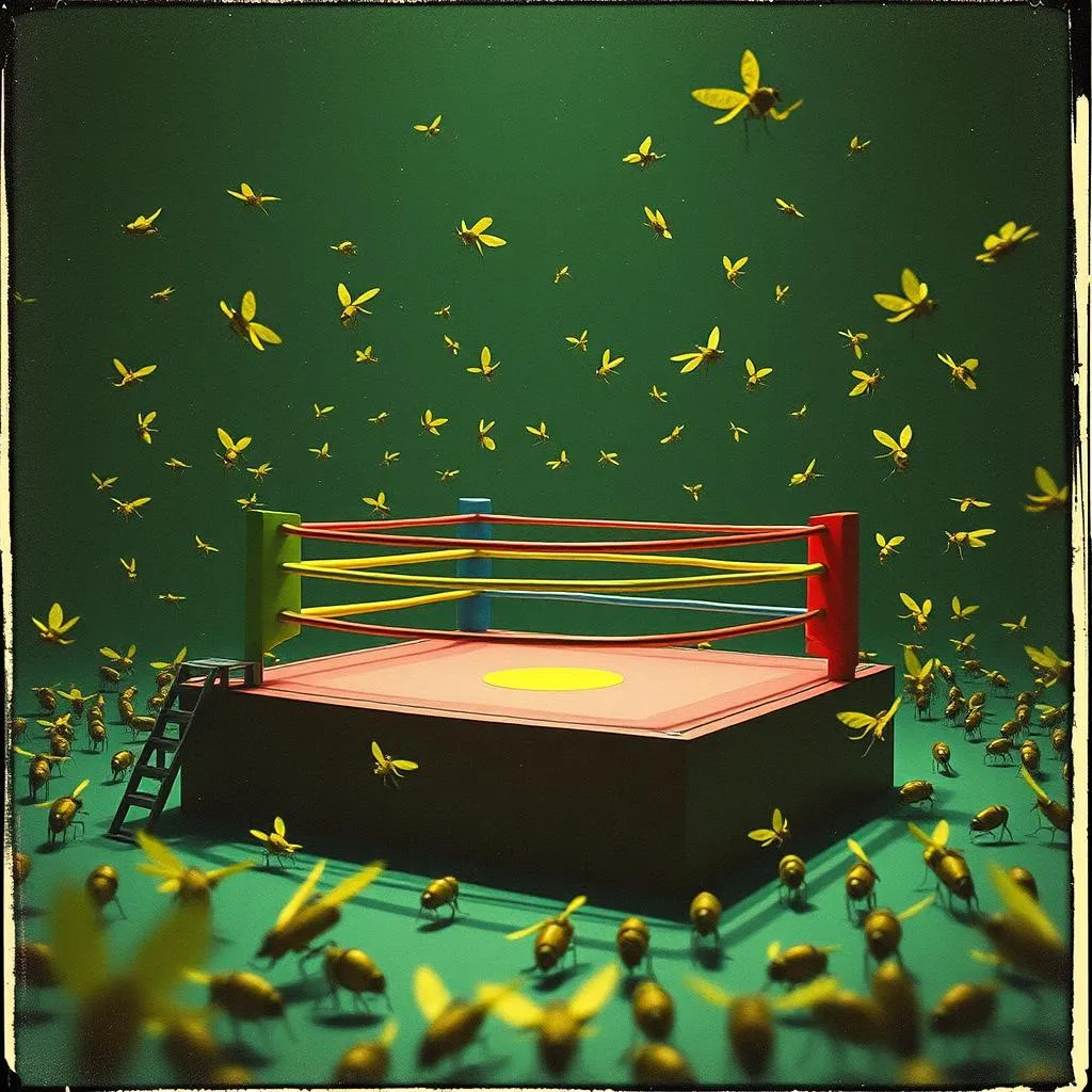 Que Show boxing match