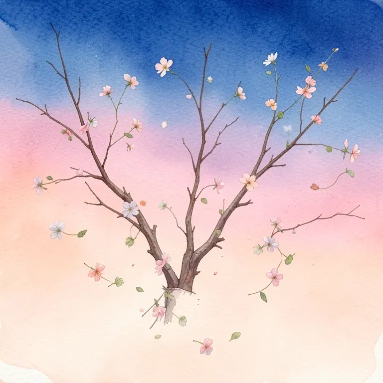 Three Falling Branches