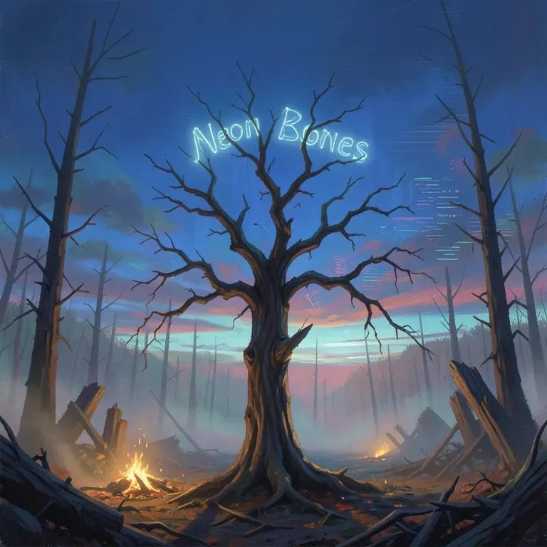 “Neon Bones”  ( Jayney Allison)