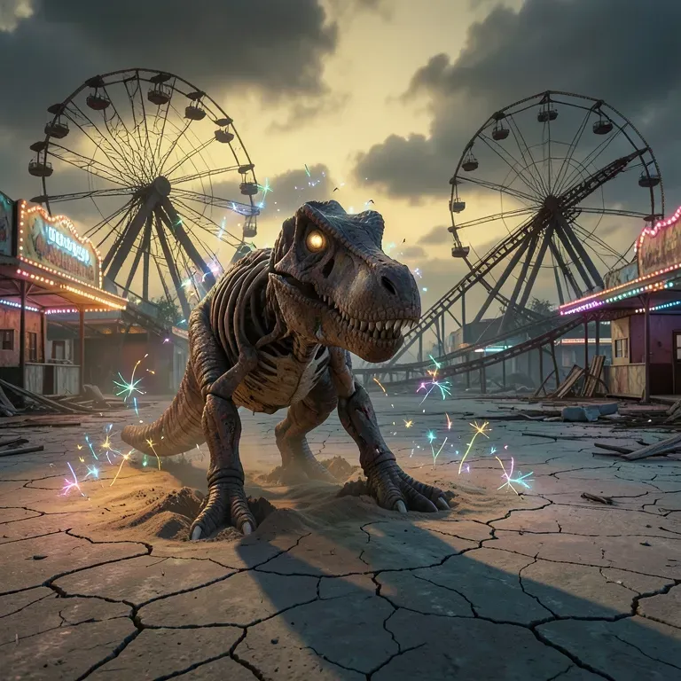 Holes in the Dinosaur Costume