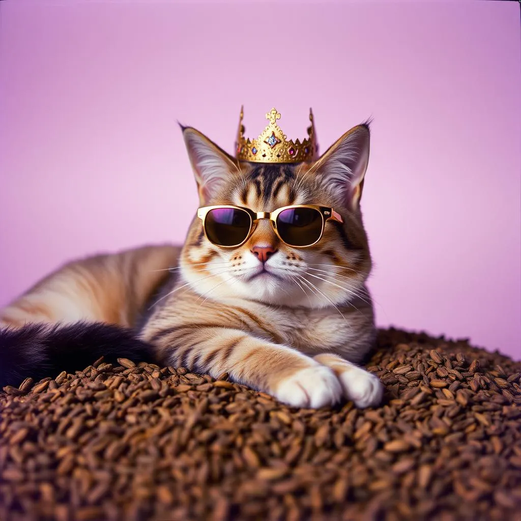 Kitty cat pimpin.