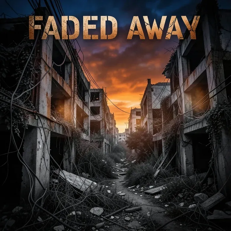 Faded away