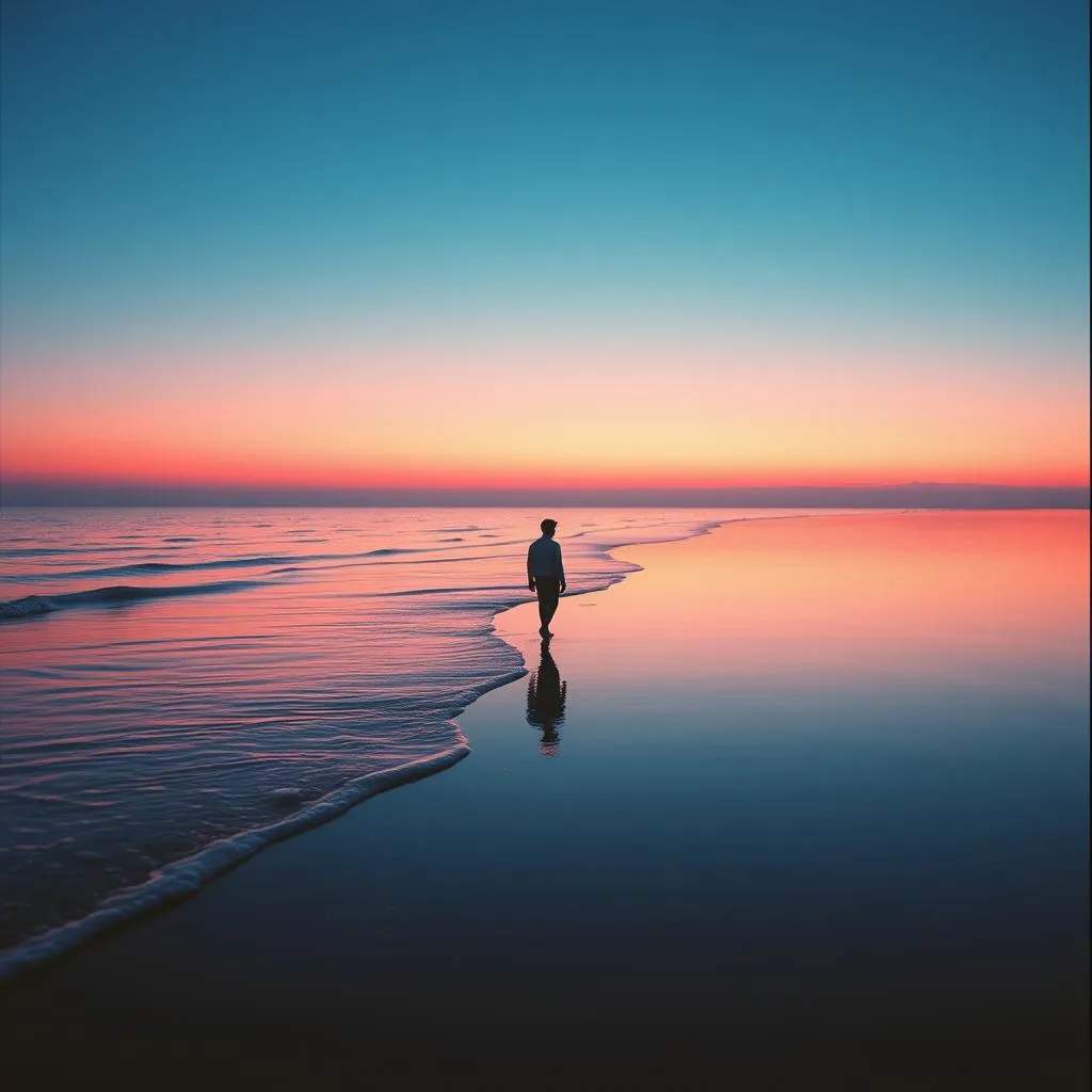 Walking Away Smiling