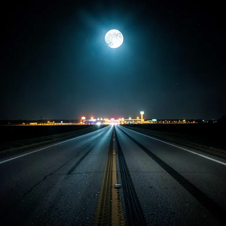 Race Night Moon