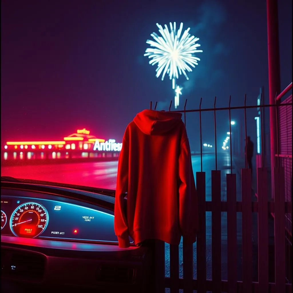 Rearview Fireworks B