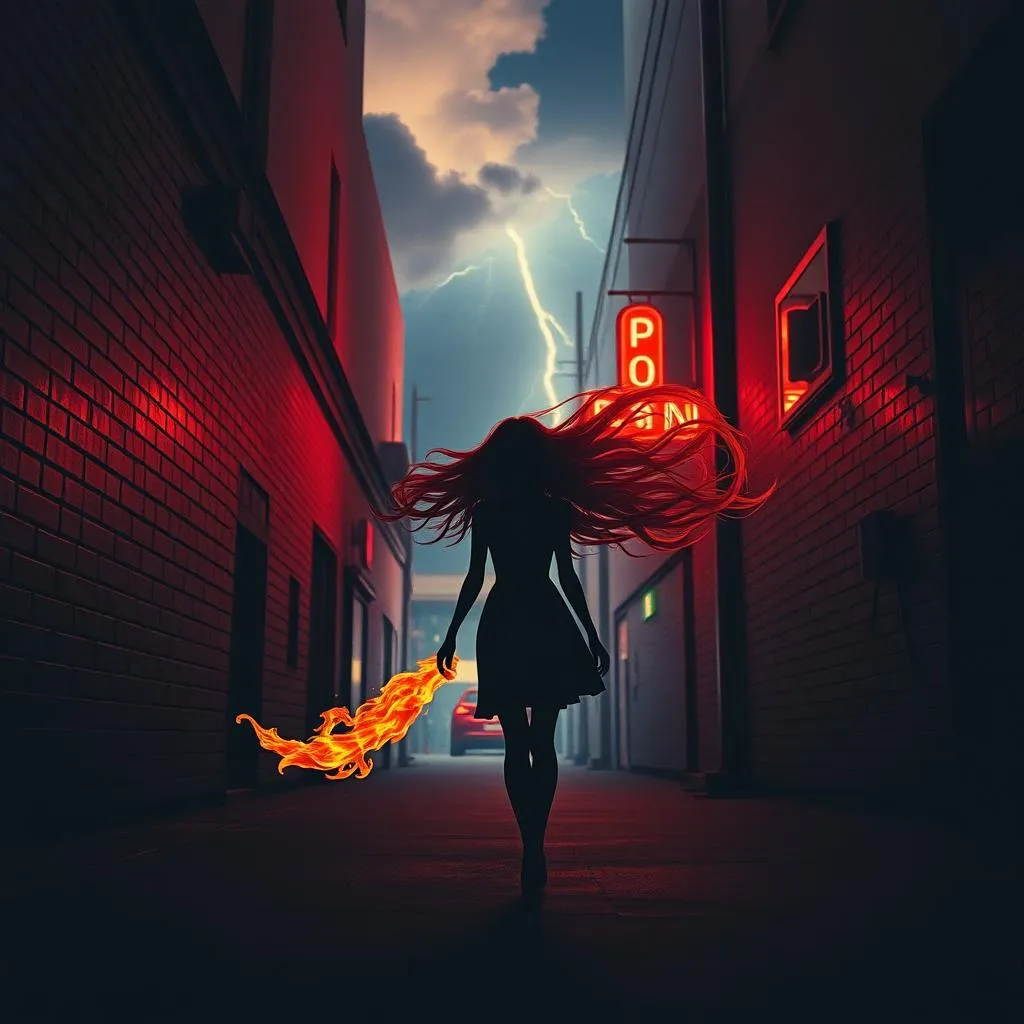 Red-Haired Flame