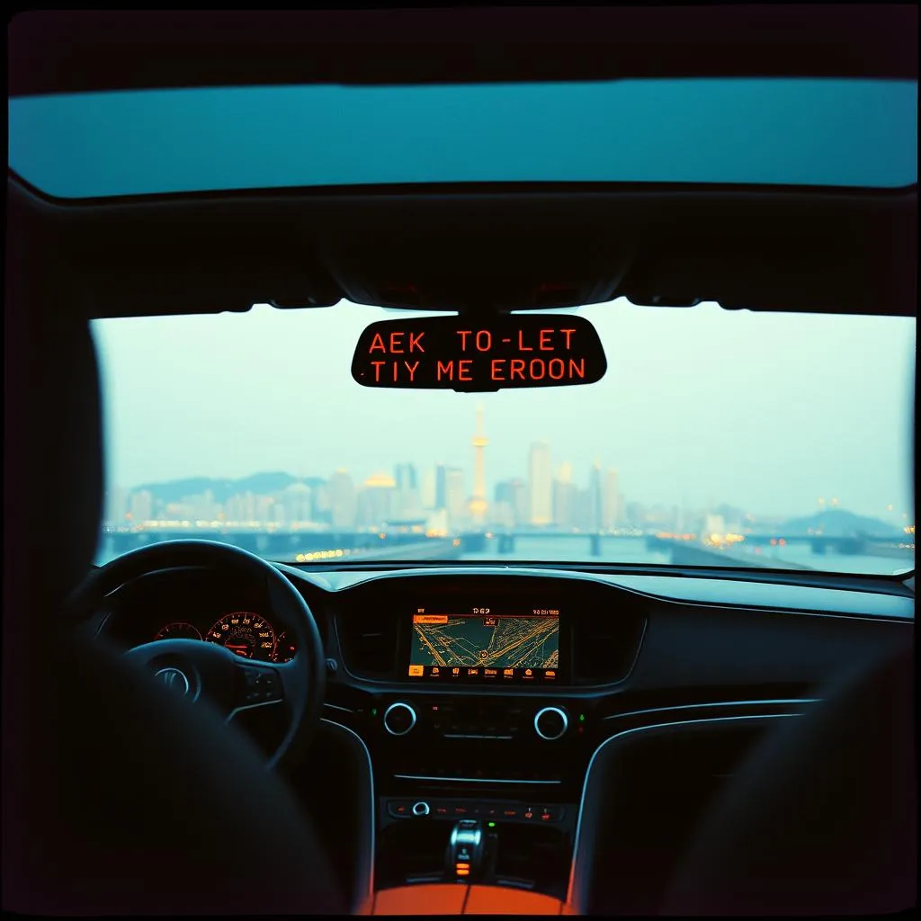 No Retrovisor