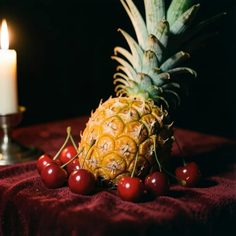 Pineapple cherries