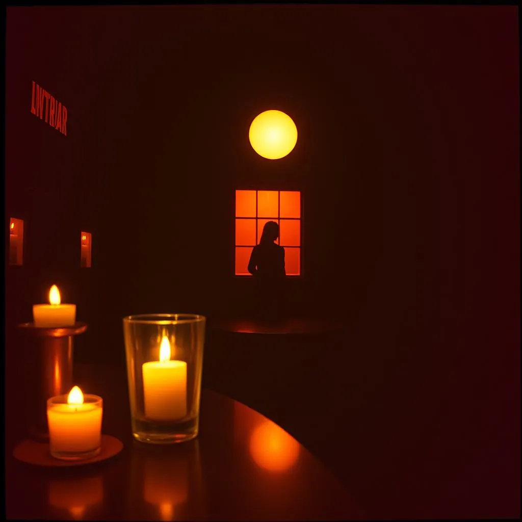 Licht im Glas