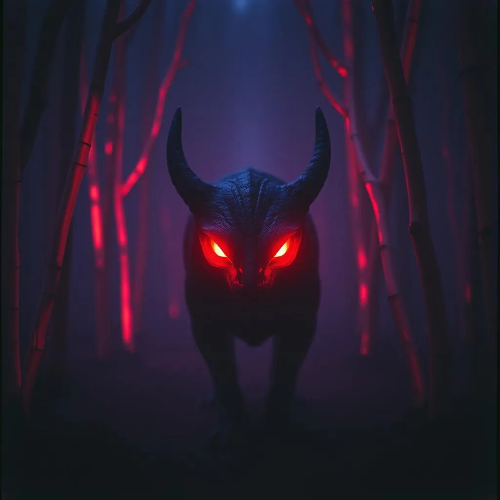 Glowing Red Eyes