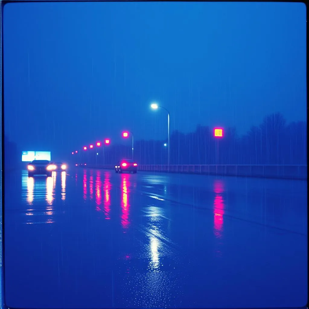 Walking on rain