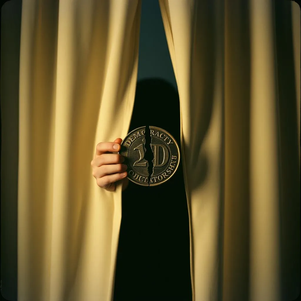 Democracy and dictatorship are two sides of the same coin; it's the same game.